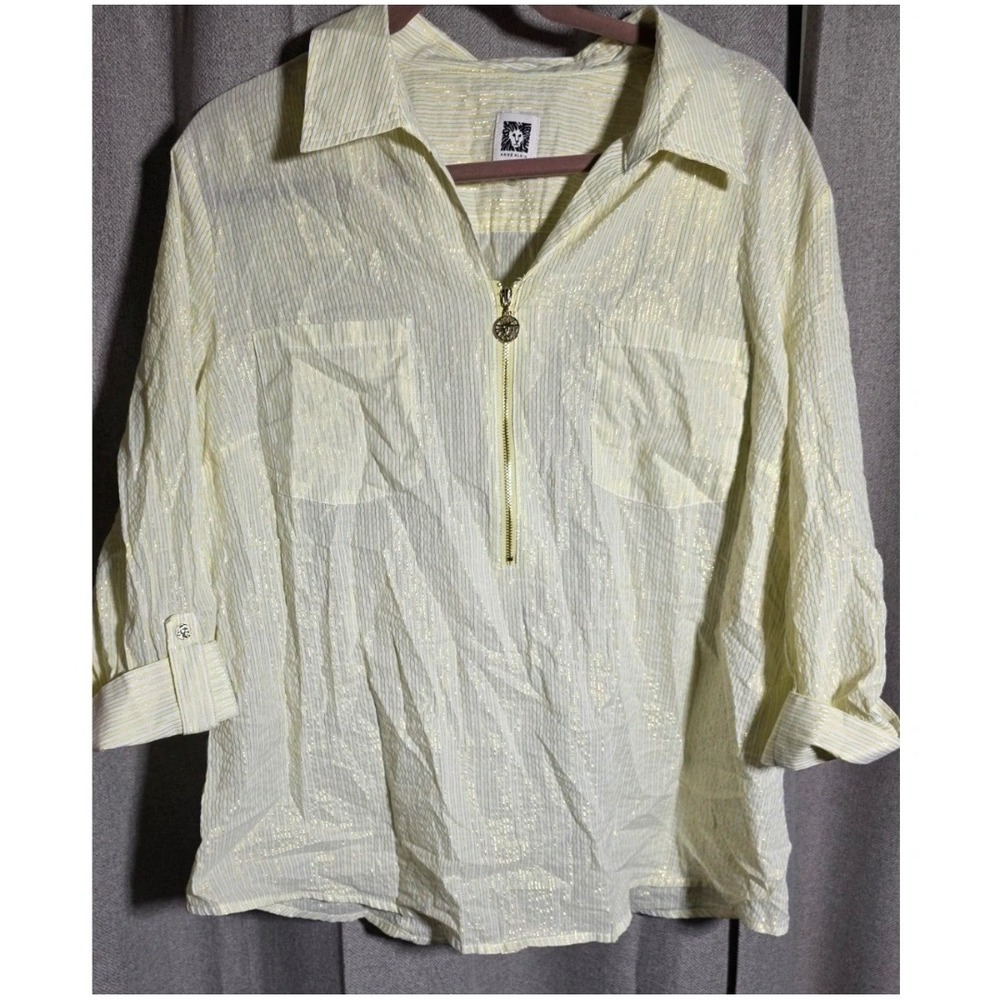 Womens XL Anne Klein Blouse